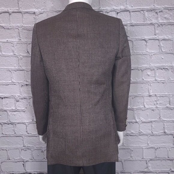 Angelo Donati Men's Single Breasted Wool Sport Coat 40 Long - Picture 2 of 12